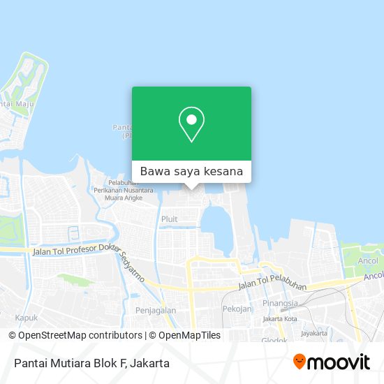 Peta Pantai Mutiara Blok F