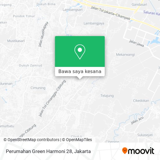 Peta Perumahan Green Harmoni 28