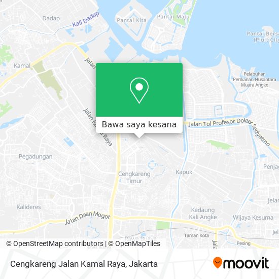 Peta Cengkareng Jalan Kamal Raya