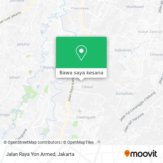 Peta Jalan Raya Yon Armed