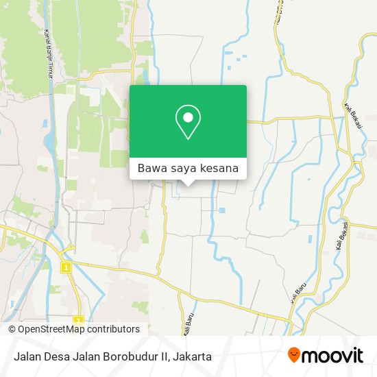 Peta Jalan Desa Jalan Borobudur II