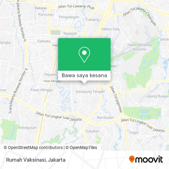 Peta Rumah Vaksinasi