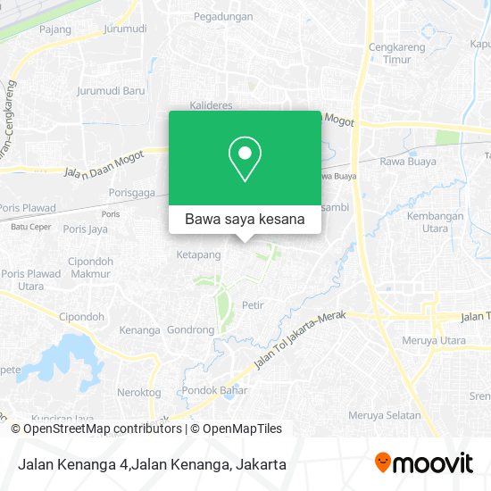 Peta Jalan Kenanga 4,Jalan Kenanga