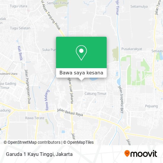 Peta Garuda 1 Kayu Tinggi