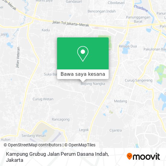 Peta Kampung Grubug Jalan Perum Dasana Indah