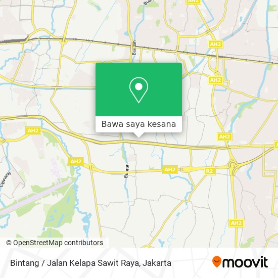 Peta Bintang / Jalan Kelapa Sawit Raya