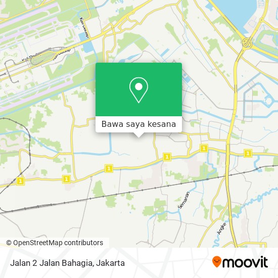 Peta Jalan 2 Jalan Bahagia