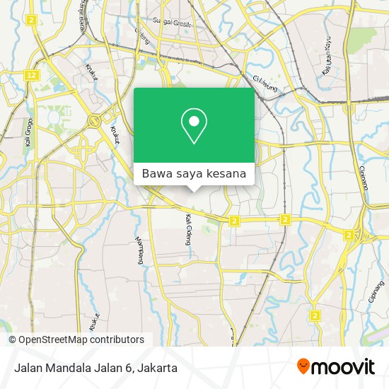 Peta Jalan Mandala Jalan 6