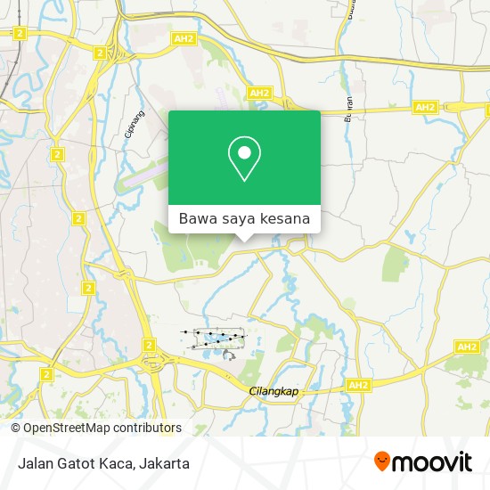 Peta Jalan Gatot Kaca