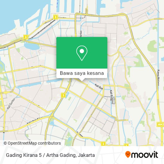 Peta Gading Kirana 5 / Artha Gading