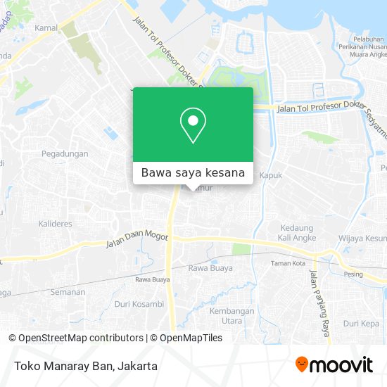 Peta Toko Manaray Ban
