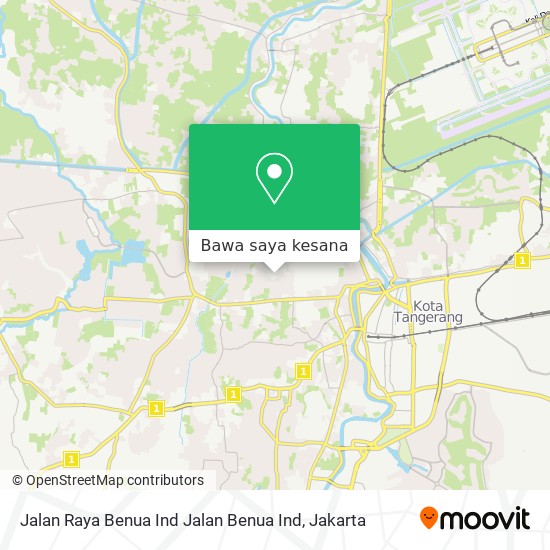 Peta Jalan Raya Benua Ind Jalan Benua Ind