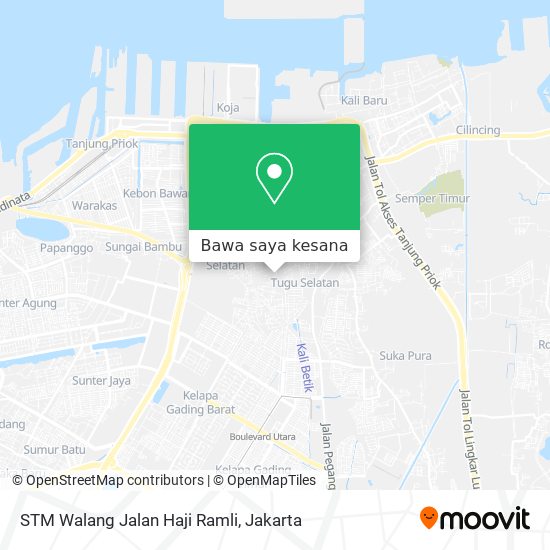 Peta STM Walang Jalan Haji Ramli