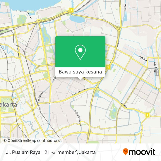 Peta Jl. Pualam Raya 121 -» 'member'