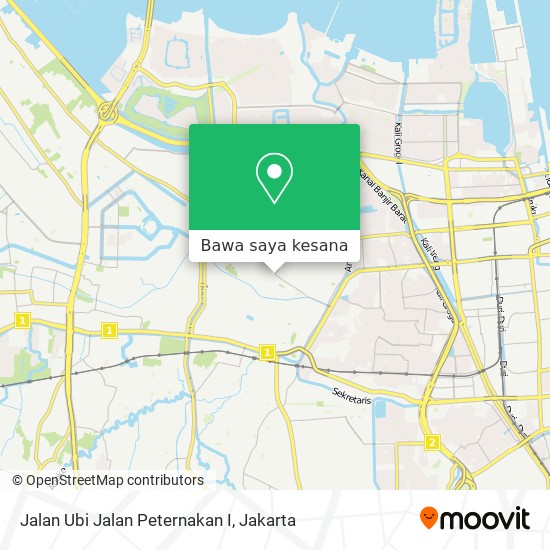 Peta Jalan Ubi Jalan Peternakan I