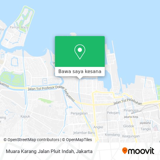 Peta Muara Karang Jalan Pluit Indah