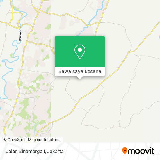 Peta Jalan Binamarga I