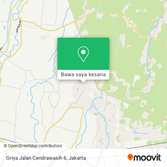 Peta Griya Jalan Cendrawasih 6