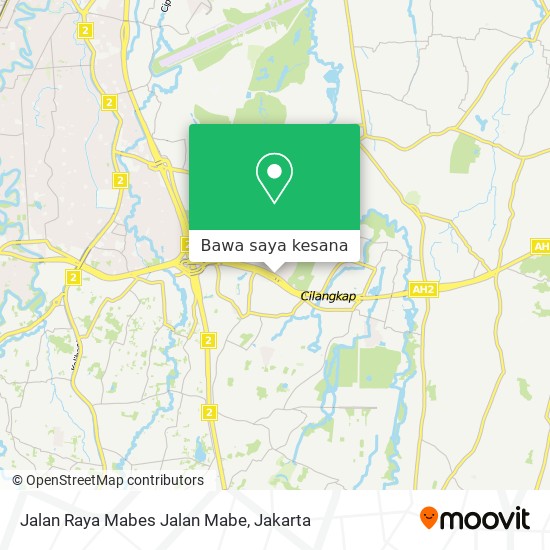 Peta Jalan Raya Mabes Jalan Mabe