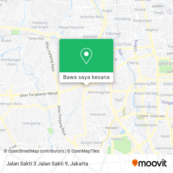 Peta Jalan Sakti 3 Jalan Sakti 9