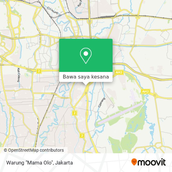 Peta Warung "Mama Olo"