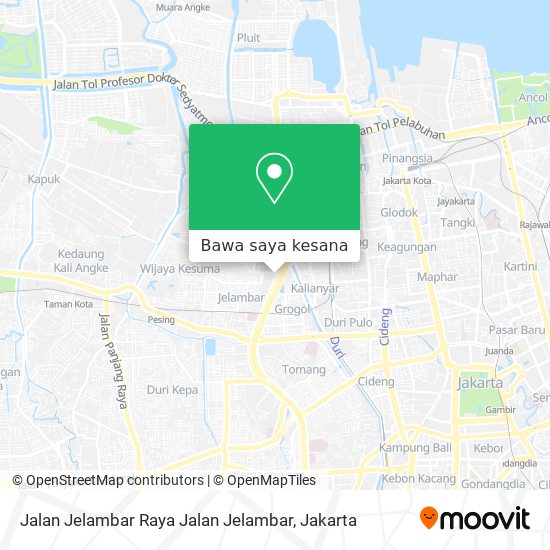 Peta Jalan Jelambar Raya Jalan Jelambar
