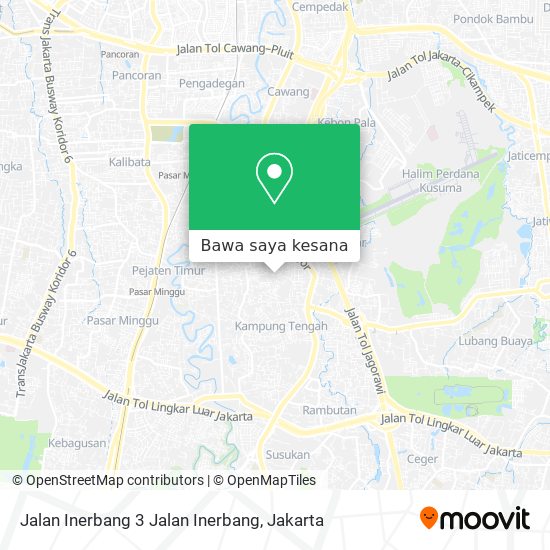 Peta Jalan Inerbang 3 Jalan Inerbang