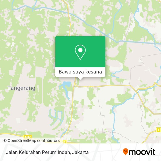 Peta Jalan Kelurahan Perum Indah