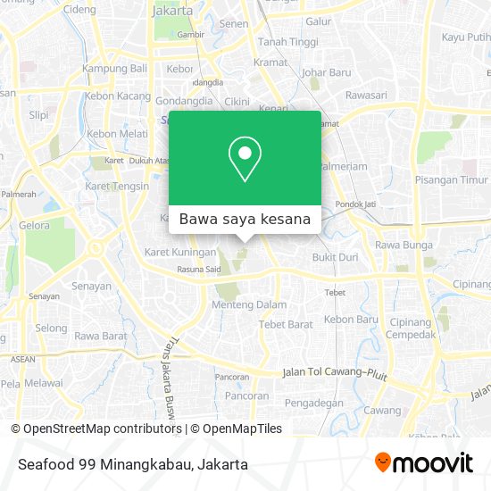 Peta Seafood 99 Minangkabau