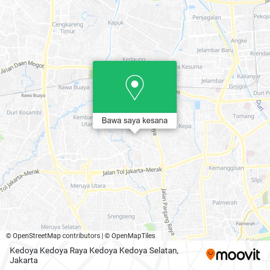 Peta Kedoya Kedoya Raya Kedoya Kedoya Selatan