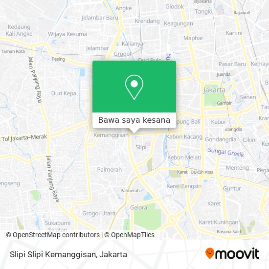 Peta Slipi Slipi Kemanggisan