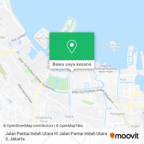 Peta Jalan Pantai Indah Utara III Jalan Pantai Indah Utara 3