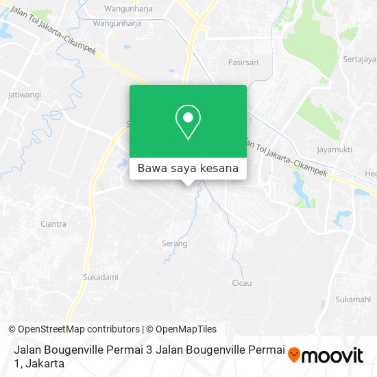 Peta Jalan Bougenville Permai 3 Jalan Bougenville Permai 1
