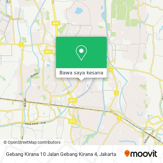 Peta Gebang Kirana 10 Jalan Gebang Kirana 4