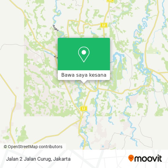 Peta Jalan 2 Jalan Curug