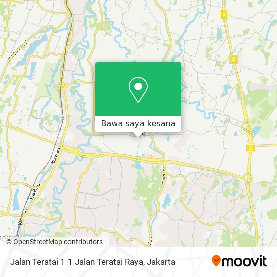 Peta Jalan Teratai 1 1 Jalan Teratai Raya