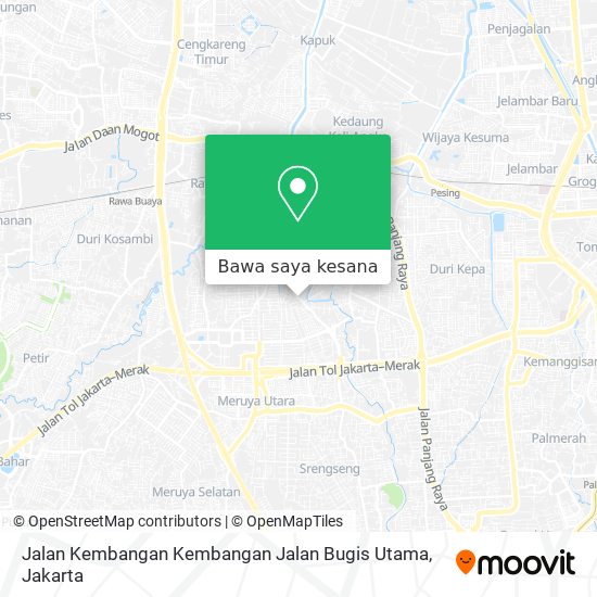 Peta Jalan Kembangan Kembangan Jalan Bugis Utama