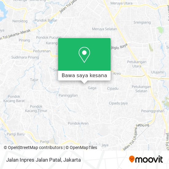 Peta Jalan Inpres Jalan Patal