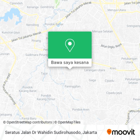 Peta Seratus Jalan Dr Wahidin Sudirohusodo