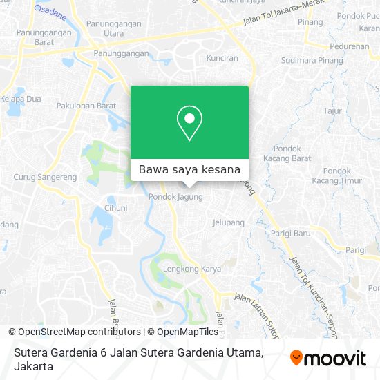 Peta Sutera Gardenia 6 Jalan Sutera Gardenia Utama