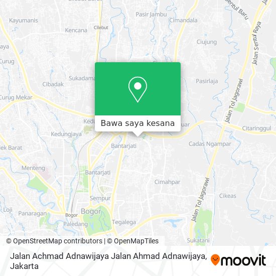 Peta Jalan Achmad Adnawijaya Jalan Ahmad Adnawijaya