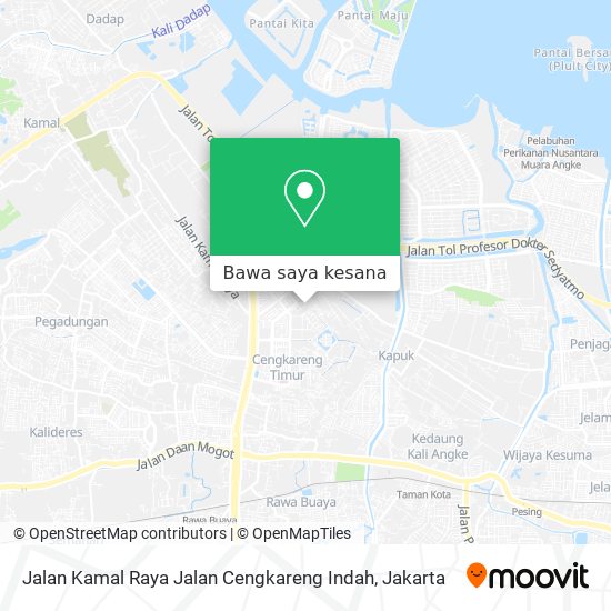 Peta Jalan Kamal Raya Jalan Cengkareng Indah