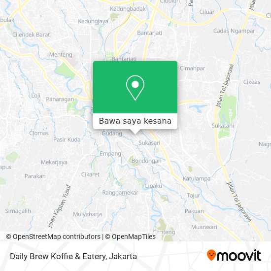 Peta Daily Brew Koffie & Eatery