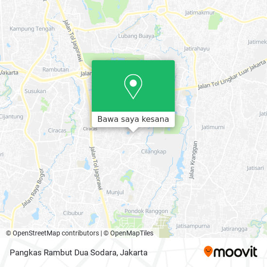 Peta Pangkas Rambut Dua Sodara