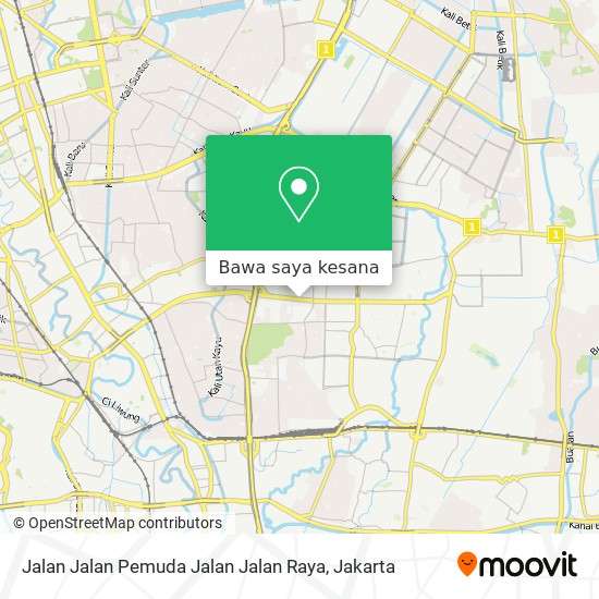 Peta Jalan Jalan Pemuda Jalan Jalan Raya