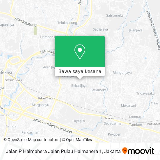 Peta Jalan P Halmahera Jalan Pulau Halmahera 1