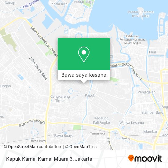 Peta Kapuk Kamal Kamal Muara 3