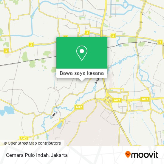 Peta Cemara Pulo Indah