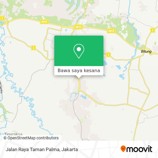 Peta Jalan Raya Taman Palma