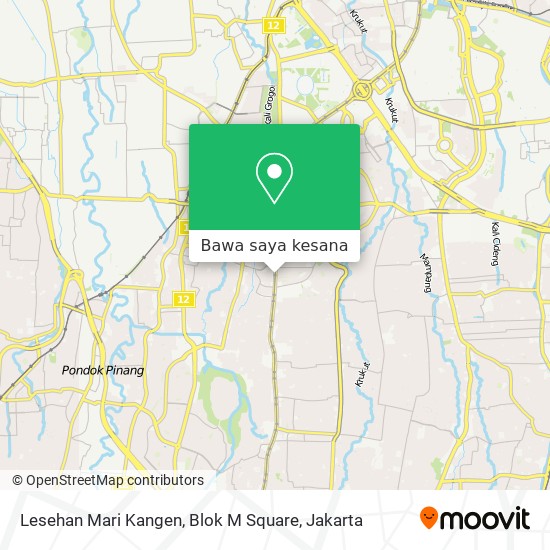 Peta Lesehan Mari Kangen, Blok M Square